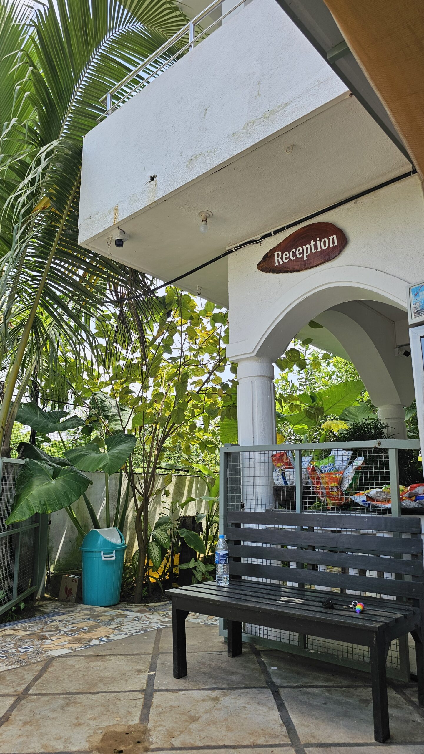 Charming open reception
